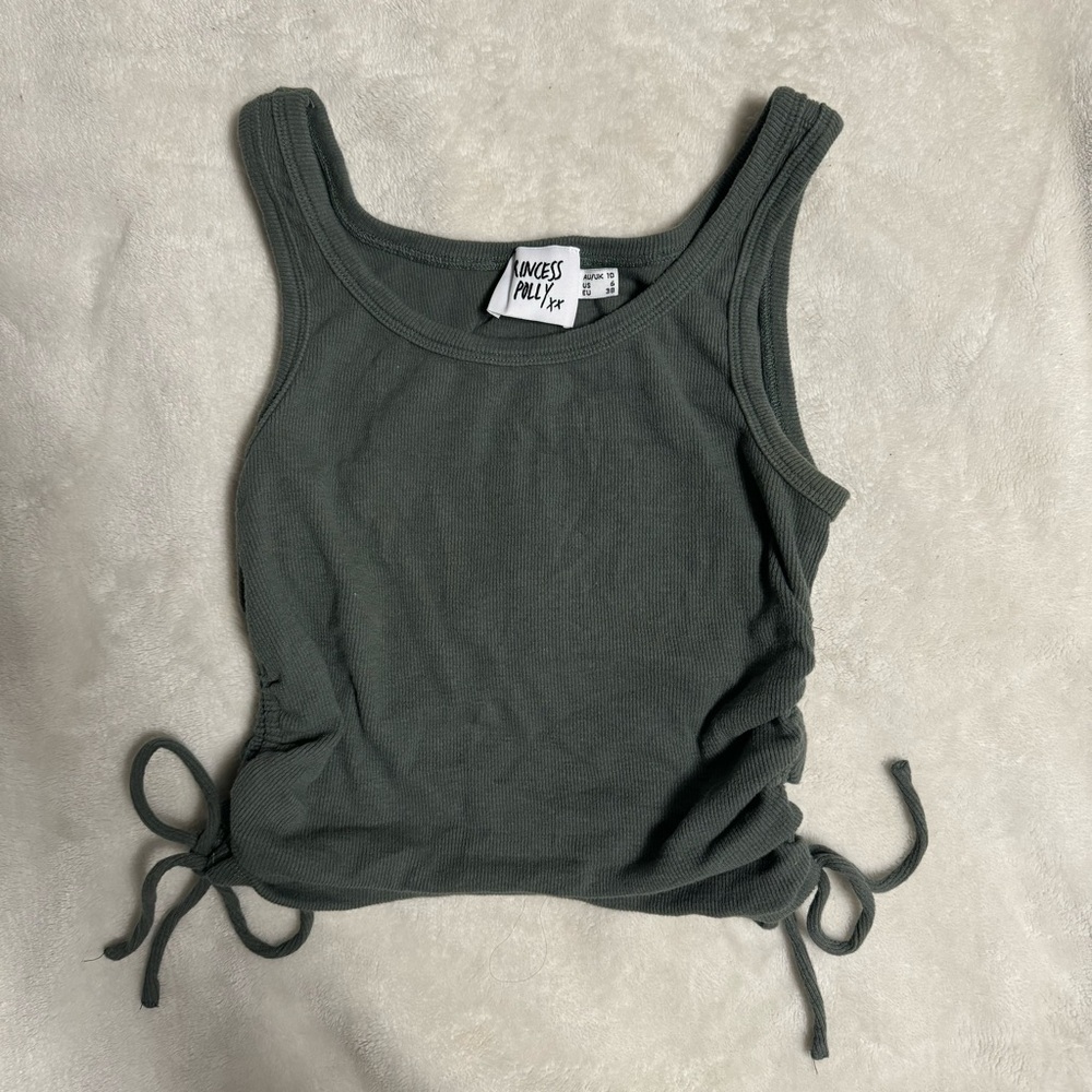 Princess Polly Green Tank Top